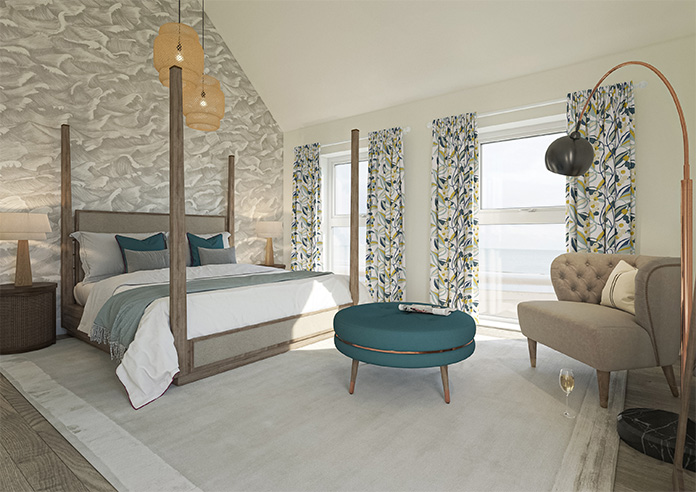 Josie, Topaz - Made to Measure Curtains - Image 8